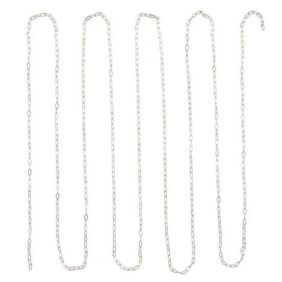 72" Paper Clip Chain by Bead Landing&trade; Rhodium {3}