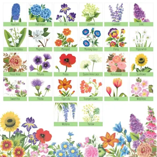 Let's Paint with FolkArt&reg; One Stroke&trade; A-Z of Floral Painting Kit {9}