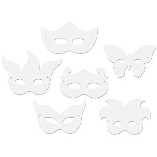 Creativity Street&reg; Paper Mardi Gras Masks, 24ct. {3}