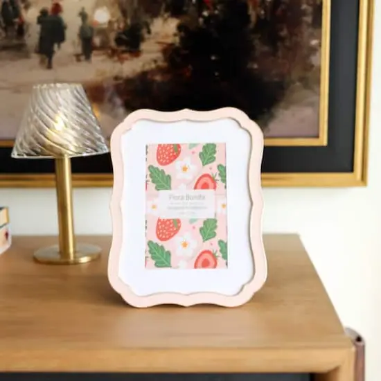 Flora Bunda Gallery 4" x 6" Vintage Rectangle Edge Zinc Alloy Picture Frame {3}