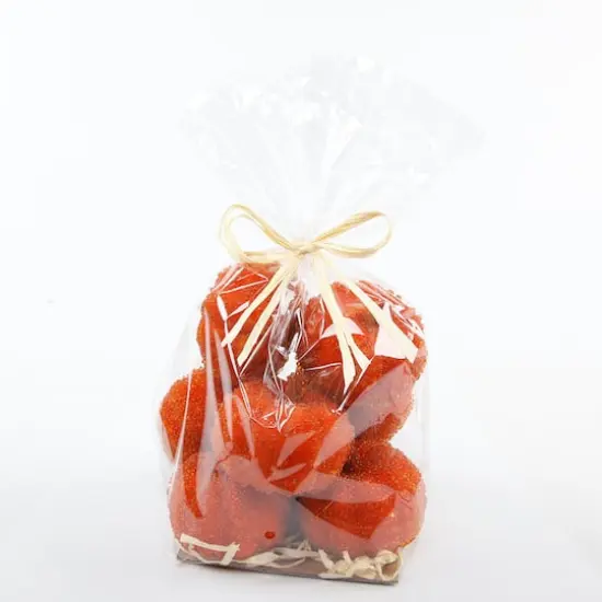 Flora Bunda&reg; Beaded Orange Pumpkins Set {1}