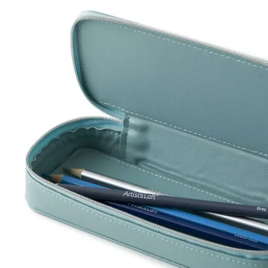 Zipper Pencil Pouch by Artist's Loft&trade; Mint {7}