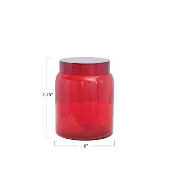 Hello Honey&reg; Red Glass Jar {5}