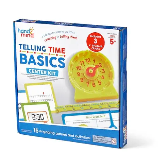 hand2mind Telling Time Basics Center {1}