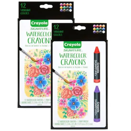 Crayola&reg; Signature Watercolor Crayons {1}