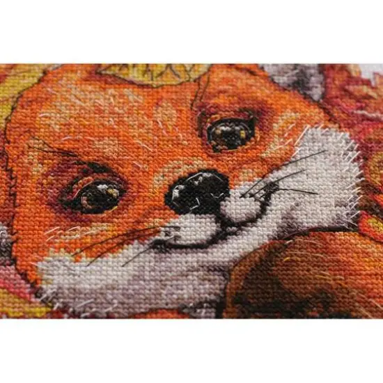 Abris Art First Autumn Cross-Stitch Kit {4}