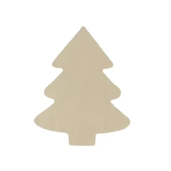 4" Unfinished Christmas Tree Wood Planks, 3ct. by Make Market&reg; {3}