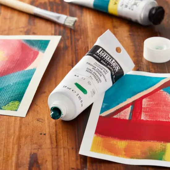 Liquitex® Professional 2oz. Heavy Body Acrylic Paint 327 Transparent Viridian Hue {3}