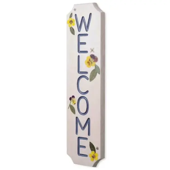S&S Worldwide&reg; Unfinished Wooden Welcome Sign {3}