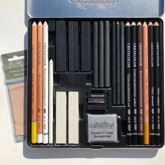 Cretacolor&reg; Wolf Box Drawing Set {7}