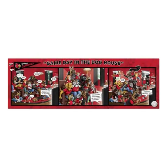 College Game Day in the Dog House 1,000 Piece Puzzle Louisville Cardinals {5}