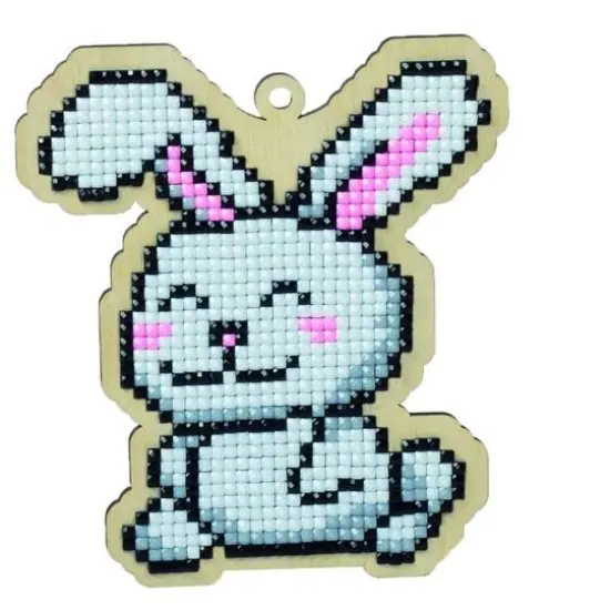Wizardi Diamond Painting Kit Rabbit {1}