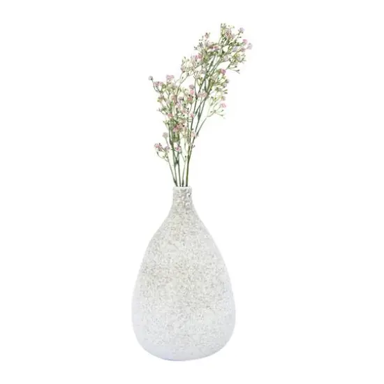 Hello Honey&reg; 12" Medium Textured Terracotta Vase with Distressed Finish {5}