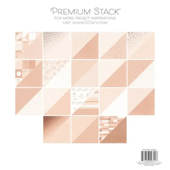 DCWV&reg; Rose Quartz Premium Stack, 12" x 12" {3}