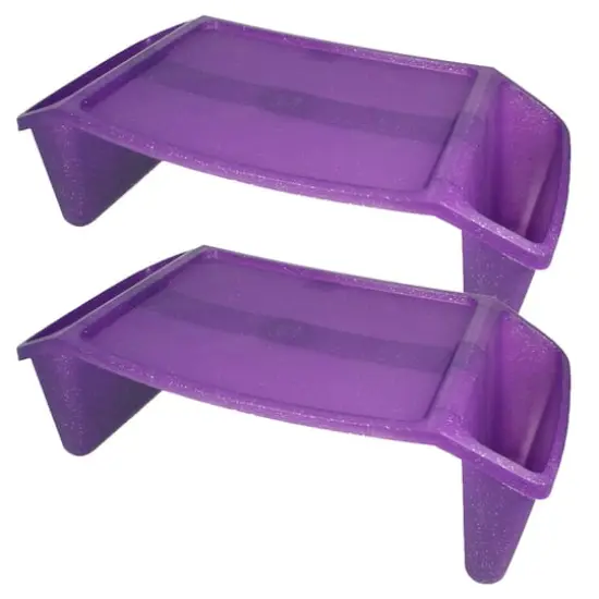 Romanoff&reg; Purple Sparkle Lap Tray, 2ct. {1}