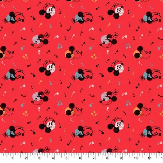 Springs Creative Disney&reg; Mickey & Minnie Vintage Music Cotton Fabric {1}