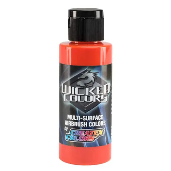 Createx&trade; Wicked Colors&trade; Airbrush Detail Color, 2oz. W054 Orange {1}