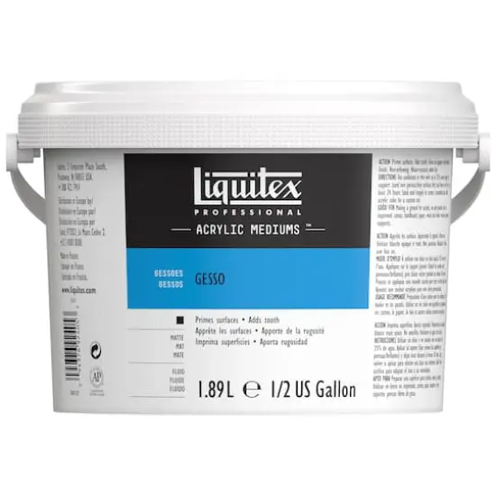 Liquitex&reg; Acrylic Mediums&trade; White Gesso {1}