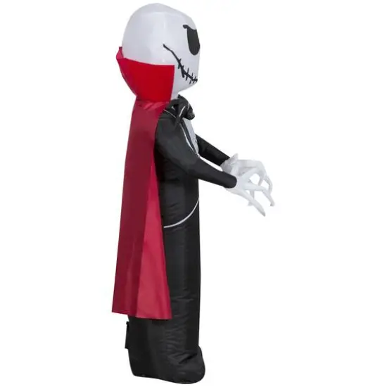 3.5ft. Airblown&reg; Inflatable Halloween Jack Skellington as Vampire {4}