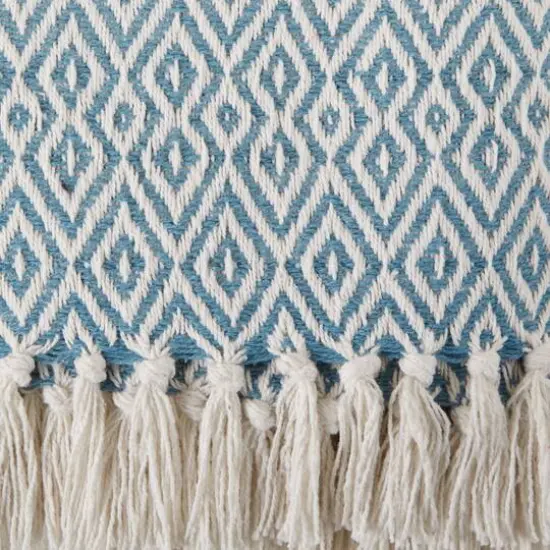 DII&reg; Double Diamond Throw Storm Blue {5}