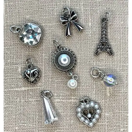 Jewelry Made By Me Heart Charms, 8ct. {3}