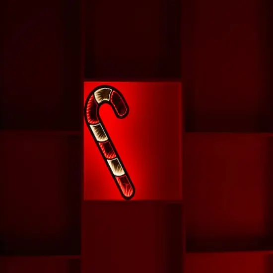 23.5" Holiday Candy Cane Ekko Light Display {3}