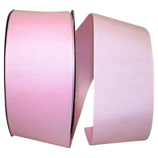 JAM Paper 2.25" Grosgrain Texture Ribbon Light Pink {1}