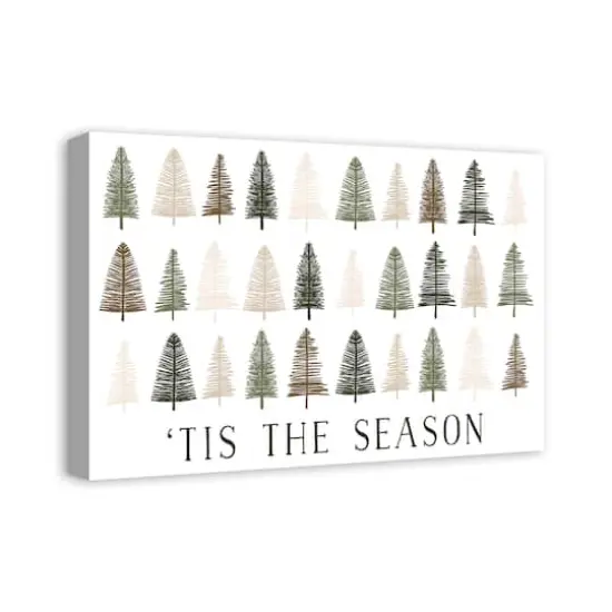 Tis The Season 30x20 Canvas Wall Art {3}