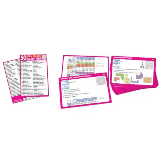 Junior Learning&reg; 50 100s Board Activities Learning Set {4}