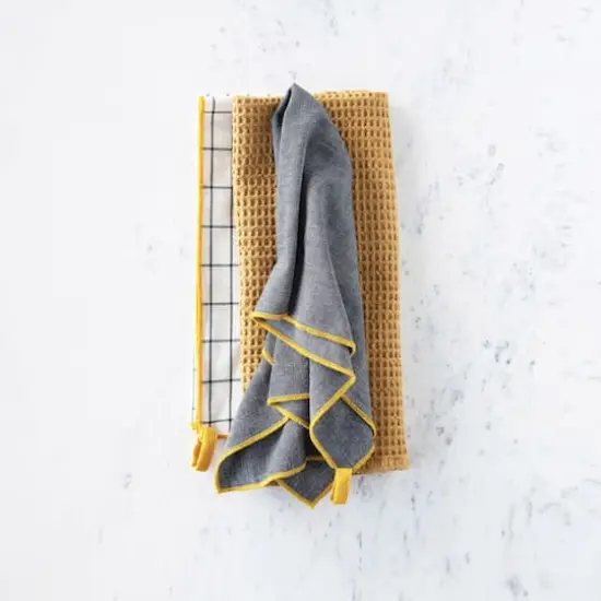 Multi Cotton Tea Towels Set, 3ct. {3}