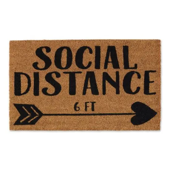 DII&reg; Social Distance Doormat {1}