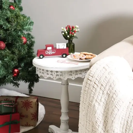 DII&reg; Christmas Tree Truck Tabletop Block Calendar {9}