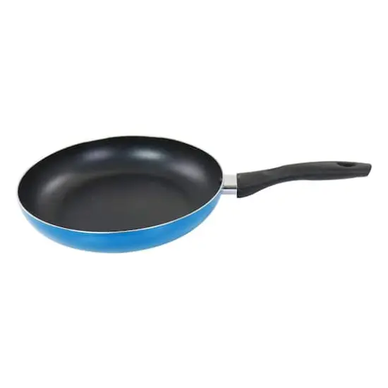 Gibson Home&reg; 8" & 10'' Blue Aluminum Frying Pan Set {5}