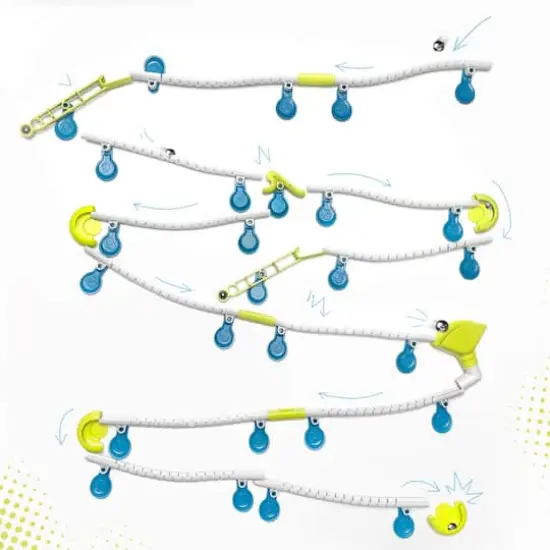 Thames & Kosmos Gecko Run Deluxe Marble Run Starter Set {5}