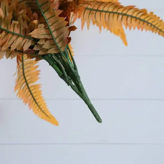 40in. Autumn Artificial Fall Boston Fern - Set of 2 {5}