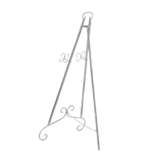 46'' Traditional Iron Easel Gray {7}