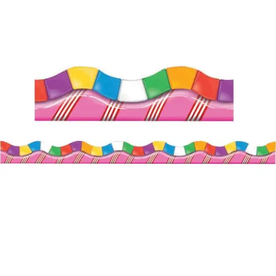 Eureka&reg; Candy Land&trade; Dimensional Look Extra Wide Die Cut Deco Trim&reg;, 111ft. {3}