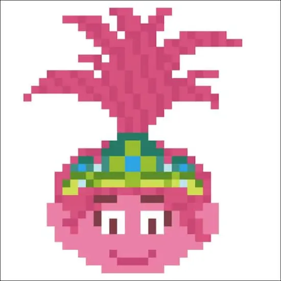 Camelot&reg; Dots Trolls Poppy Fun Diamond Painting Kit {3}