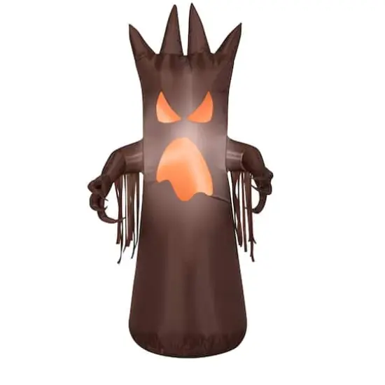 4ft. Airblown&reg; Halloween Inflatable Spooky Brown Tree {1}