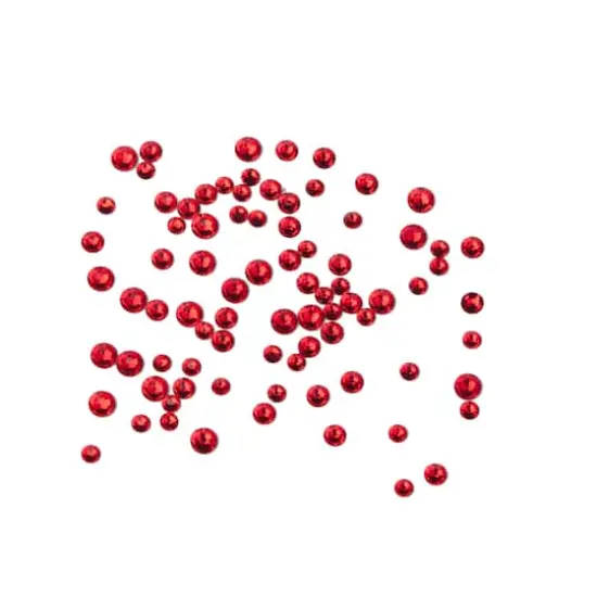 Round Flatback Austrian Crystals Mix by Bead Landing&trade;, 90ct. Light Siam {1}