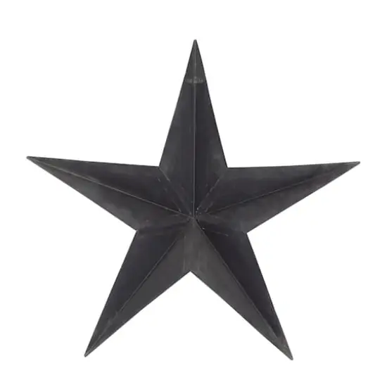 Cream Stars Rustic Metal Wall Decor Set {6}