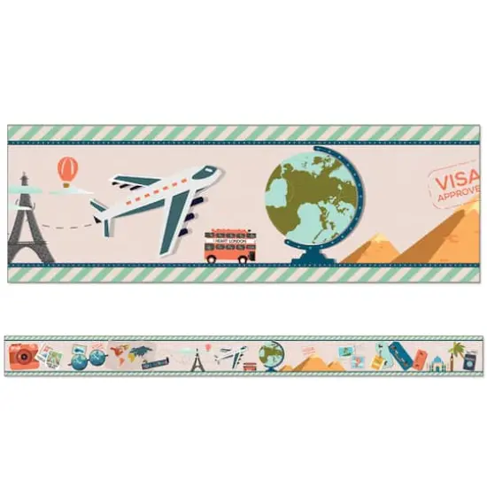 Carson Dellosa&reg; Let's Explore Straight Border, 216ft. {3}