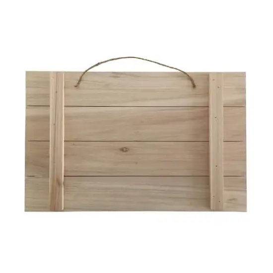 17" Natural Plaque by Make Market&trade;, 2ct. {5}