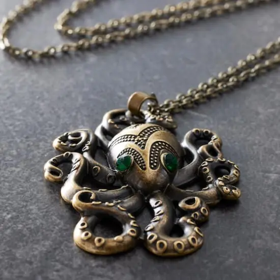 Found Objects&trade; Antique Brass Octopus Pendant by Bead Landing&trade; {3}