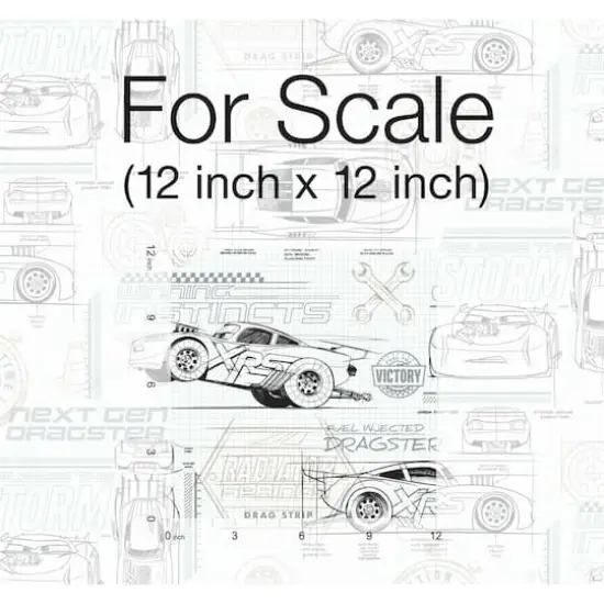 RoomMates Disney&reg; Pixar Cars Schematic Peel & Stick Wallpaper {4}
