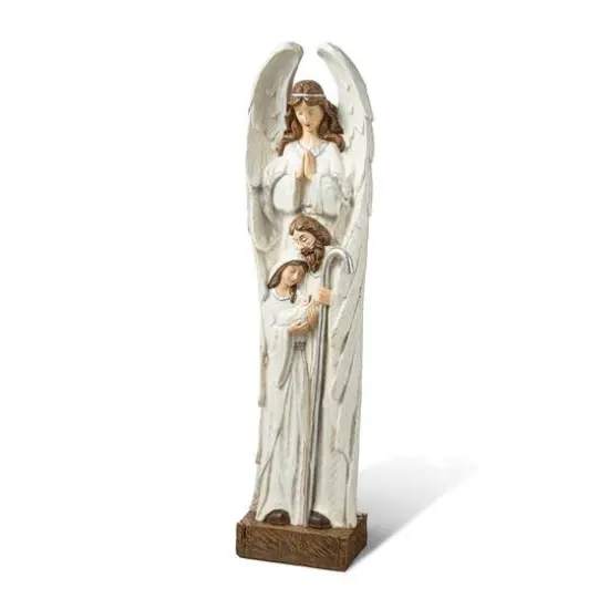 Glitzhome&reg; 30.5" Ivory Nativity Angel Porch D&eacute;cor {7}