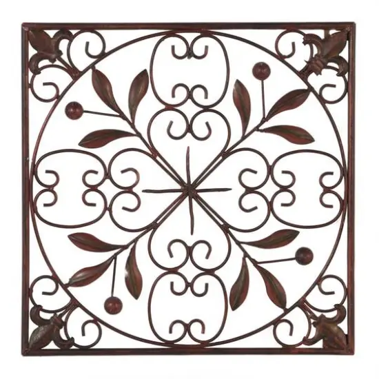 Brown Metal Rustic Wall D&eacute;cor Set, 4ct. {5}