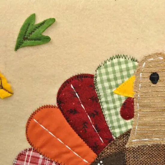 DII&reg; 64" Embroidered Turkey Table Runner {3}