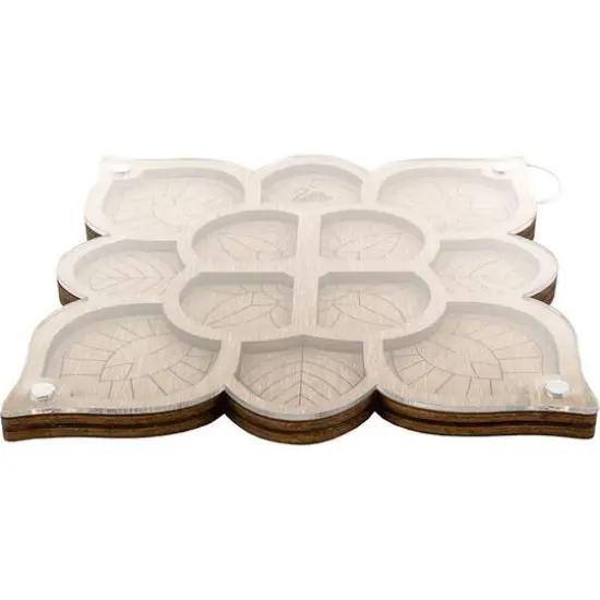 Wonderland Crafts 6" Mandala Bead Organizer with Transparent Cover {3}