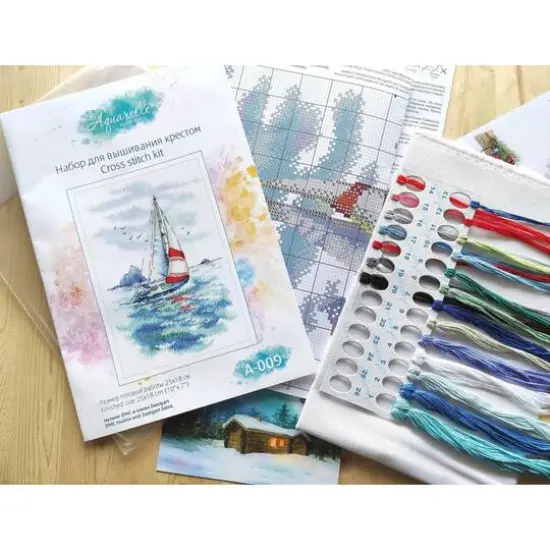 MP Studia Sea Regatta Cross Stitch Kit {6}